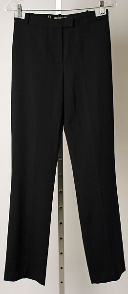 Ensemble, Ann Demeulemeester (Belgian, founded 1985), (a,d) wool; (b) synthetic fiber; (c) viscose, Belgian