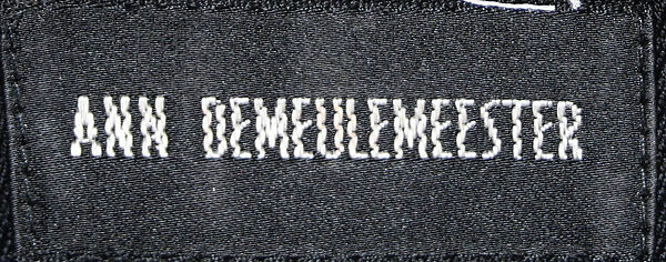 Evening ensemble, Ann Demeulemeester (Belgian, founded 1985), (a, b,c) wool; (d,e) synthetic fiber, Belgian