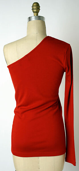 Evening ensemble, Ann Demeulemeester (Belgian, founded 1985), (a, b,c) wool; (d,e) synthetic fiber, Belgian