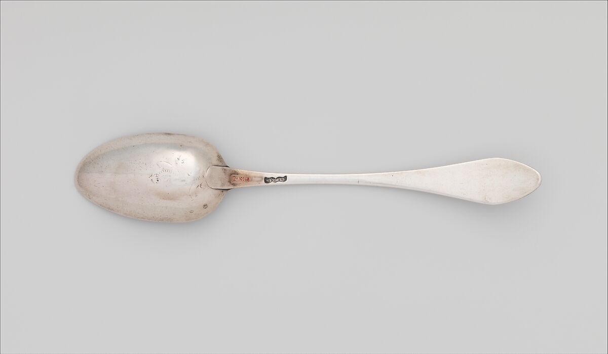 Table Spoon, Stephen Emery (1749–1801), Silver, American