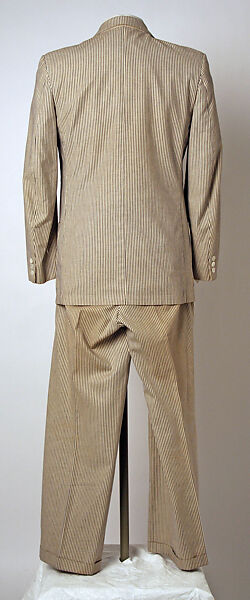 Suit, Perry Ellis Sportswear Inc. (American, founded 1978), cotton, American
