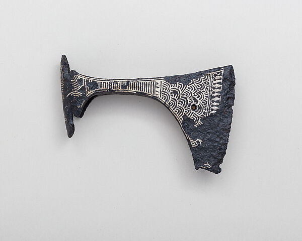 Ax Head, Steel, silver, Scandinavian