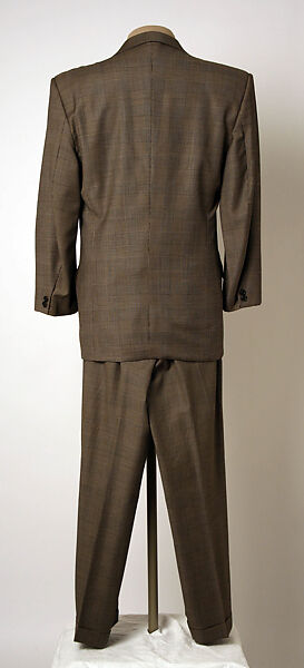 Suit, Perry Ellis Sportswear Inc. (American, founded 1978), wool, American