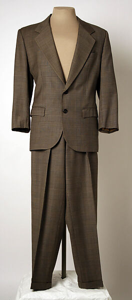 Suit, Perry Ellis Sportswear Inc. (American, founded 1978), wool, American 