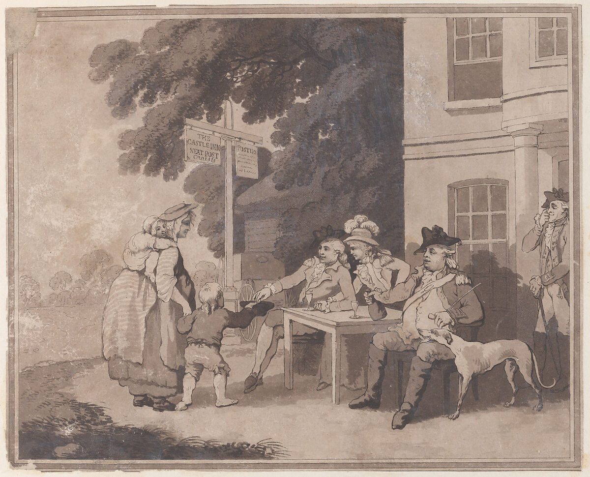 Benevolence, Samuel Alken (British, London 1756–1815 London), Etching and aquatint 
