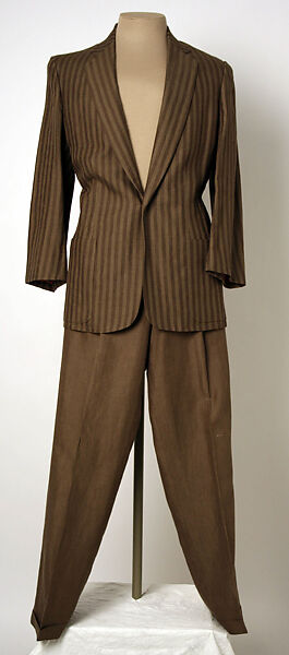 Suit, Perry Ellis Sportswear Inc. (American, founded 1978), linen, American 
