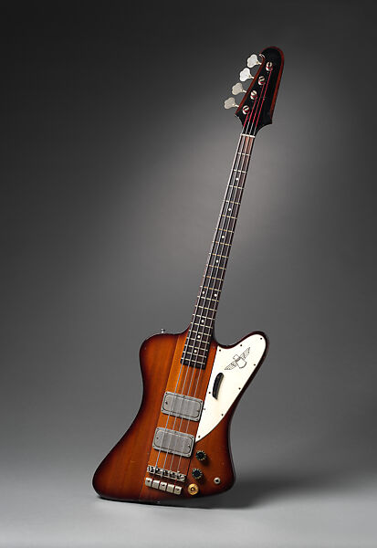 Thunderbird IV (serial no. 160065), Gibson (American, founded Kalamazoo, Michigan 1902), Mahogany, rosewood, nickel, plastic 