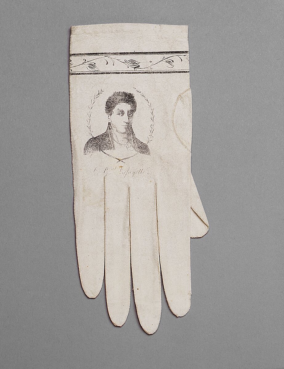 Gloves, leather, French