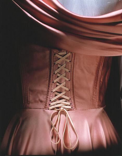 Evening dress, Jacques Fath (French, 1912–1954), cellulose acetate, French