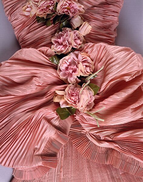 Ball gown, House of Balenciaga (French, founded 1937), silk, steel, French