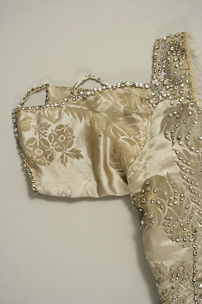 Evening dress, Weeks (French), silk, metal, glass, French