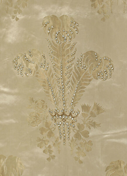 Evening dress, Weeks (French), silk, metal, glass, French