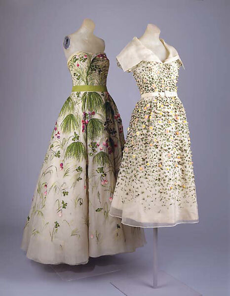 "May", House of Dior (French, founded 1946), silk, French