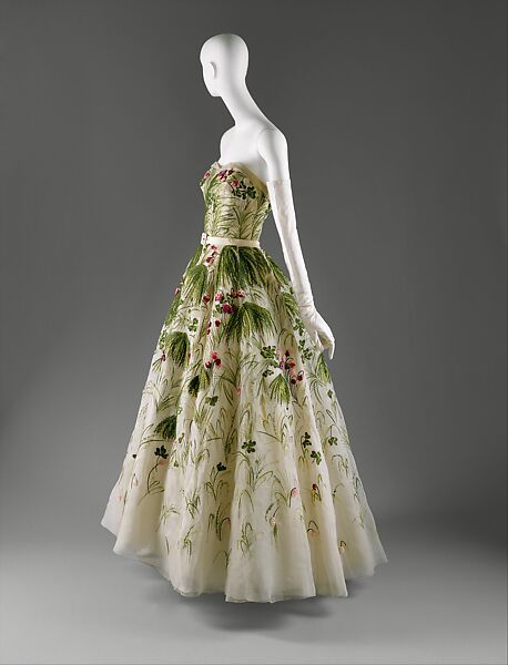 "May", House of Dior (French, founded 1946), silk, French 