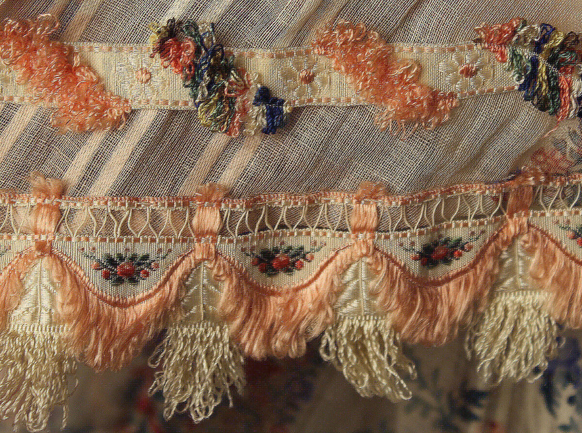 Afternoon dress, cotton, French