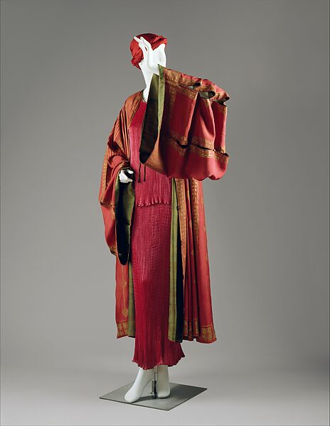 Caftan, Fortuny (Italian, founded 1906), silk, Italian