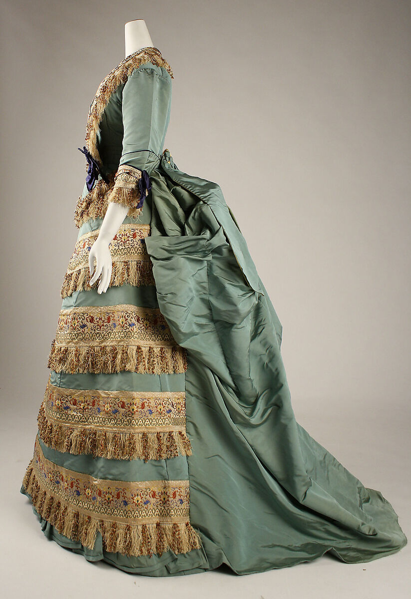 Ball gown, House of Worth (French, 1858–1956), silk, French