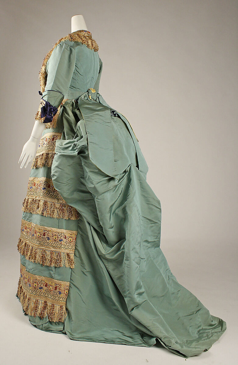 Ball gown, House of Worth (French, 1858–1956), silk, French