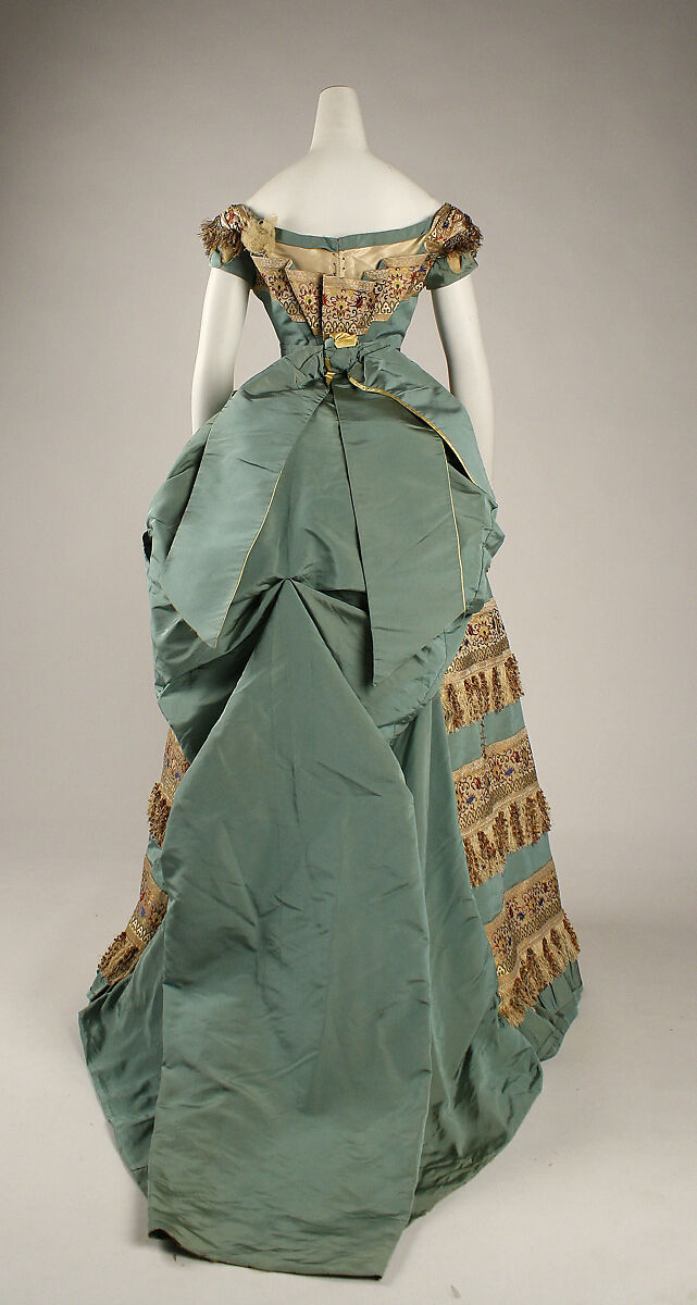 Ball gown, House of Worth (French, 1858–1956), silk, French