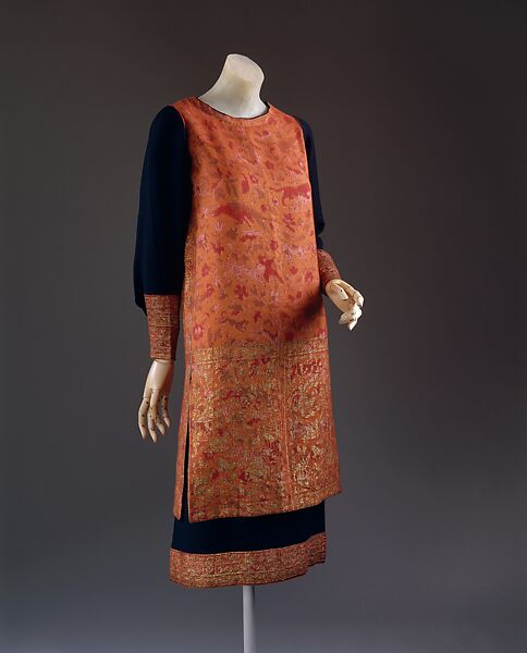 Dress, Callot Soeurs (French, active 1895–1937), wool, silk, metallic thread, French