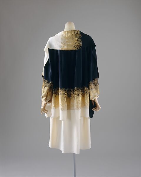 Coat, House of Chanel (French, founded 1910), silk, metal, French 