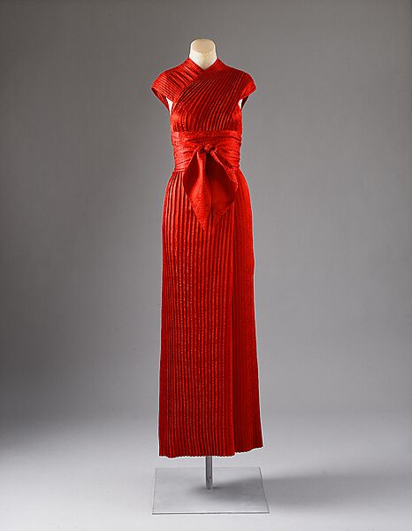Evening dress, Claire McCardell (American, 1905–1958), silk, American