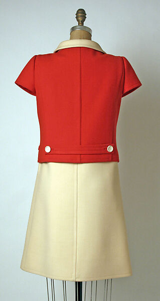 Ensemble, André Courrèges (French, Pau 1923–2016 Neuilly-sur-Seine), wool, nylon, French