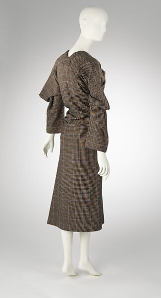 Dress, Vivienne Westwood (British, 1941–2022), wool, ceramic, British