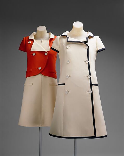 Coatdress, André Courrèges  French, wool, silk, French