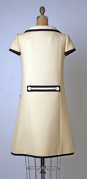 Coatdress, André Courrèges (French, Pau 1923–2016 Neuilly-sur-Seine), wool, silk, French
