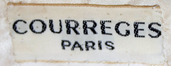 Coatdress, André Courrèges (French, Pau 1923–2016 Neuilly-sur-Seine), wool, silk, French