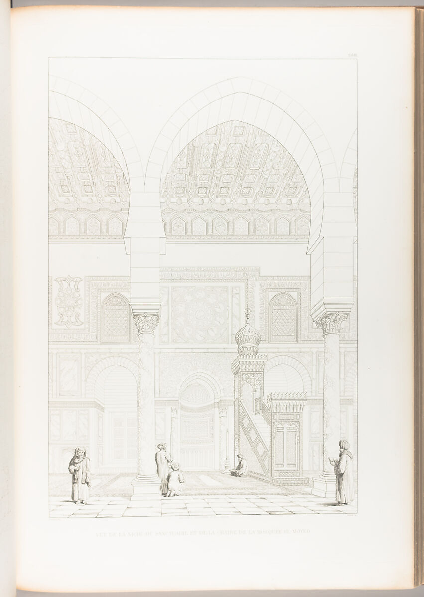 Architecture arabe : ou, Monuments du Kaire, mesurés et dessinés, de 1818 à 1826, Pascal Coste (French, 1787–1879) 