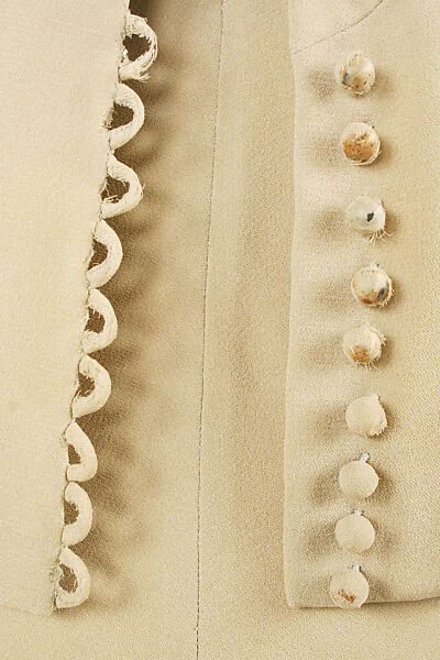 Wedding ensemble, Mainbocher (French and American, founded 1930), silk, leather, straw, coq feathers, French