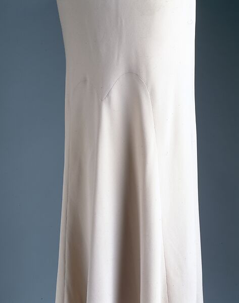 Wedding ensemble, Mainbocher (French and American, founded 1930), silk, leather, straw, coq feathers, French