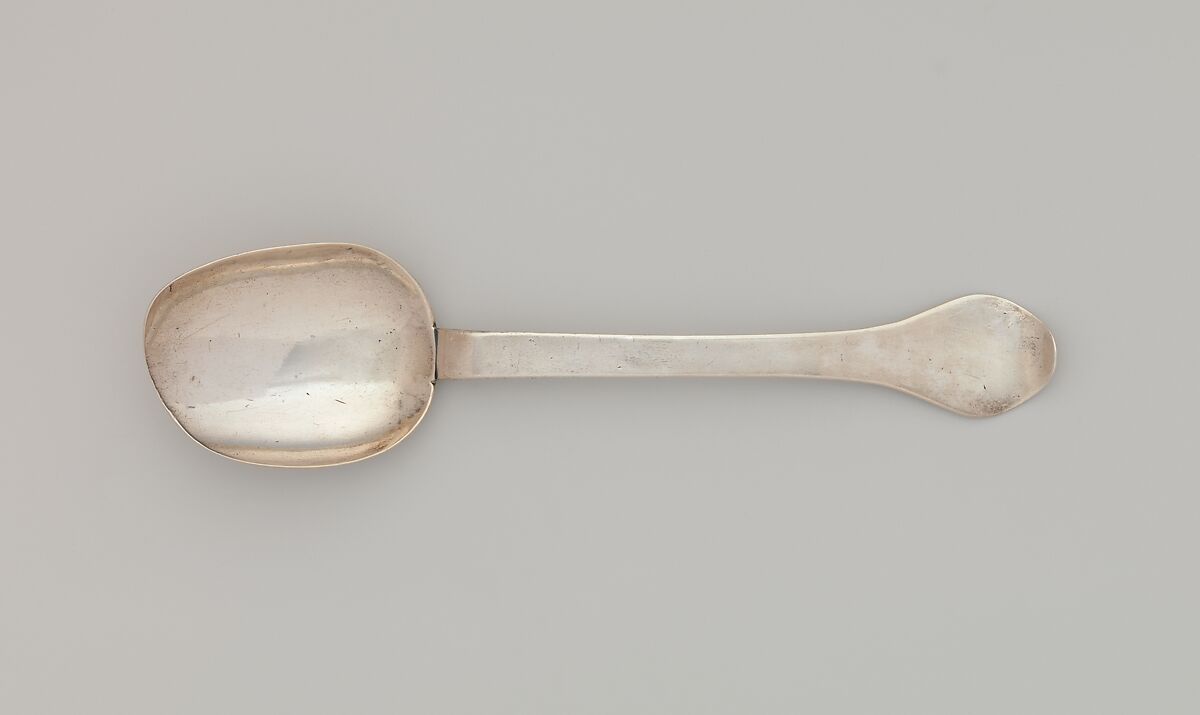 Table Spoon, Koenraet Ten Eyck (1678–1753), Silver, American 