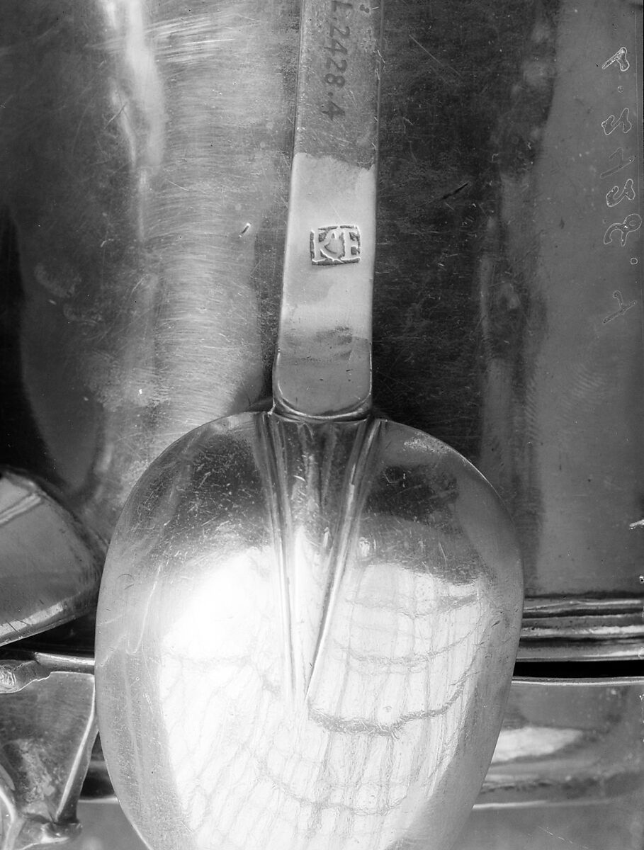 Table Spoon, Koenraet Ten Eyck (1678–1753), Silver, American