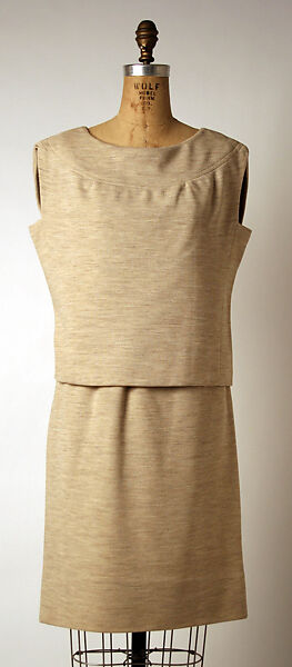 Ensemble, House of Givenchy (French, founded 1952), wool, French