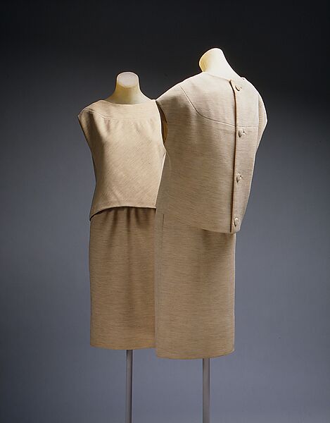 Ensemble, House of Givenchy (French, founded 1952), wool, French