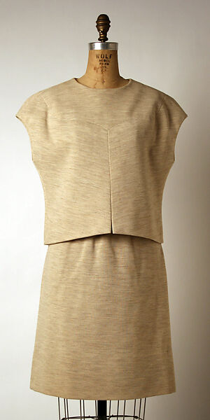 Ensemble, House of Givenchy (French, founded 1952), wool, French