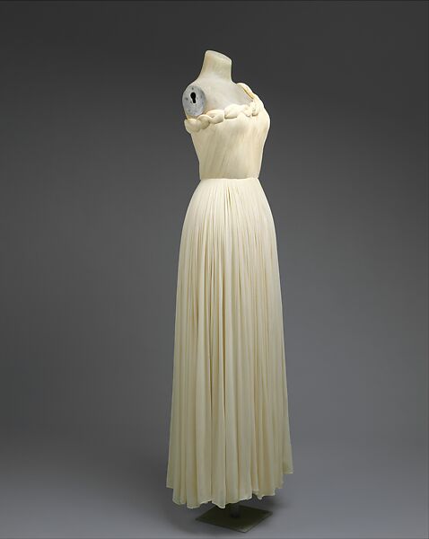 Evening dress, Madame Grès (Germaine Émilie Krebs) (French, Paris 1903–1993 Var region), silk, French