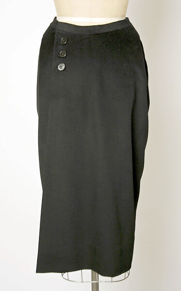 Suit, Charles James (American, born Great Britain, 1906–1978), silk, wool, American