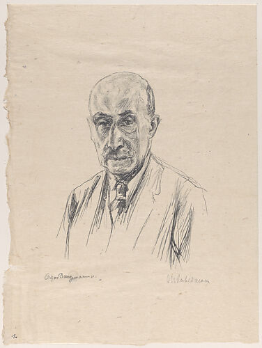 Portrait of Max Liebermann
