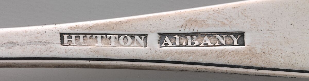 Table Spoon, Isaac Hutton (American, New York 1766–1855 Albany, New York), Silver, American