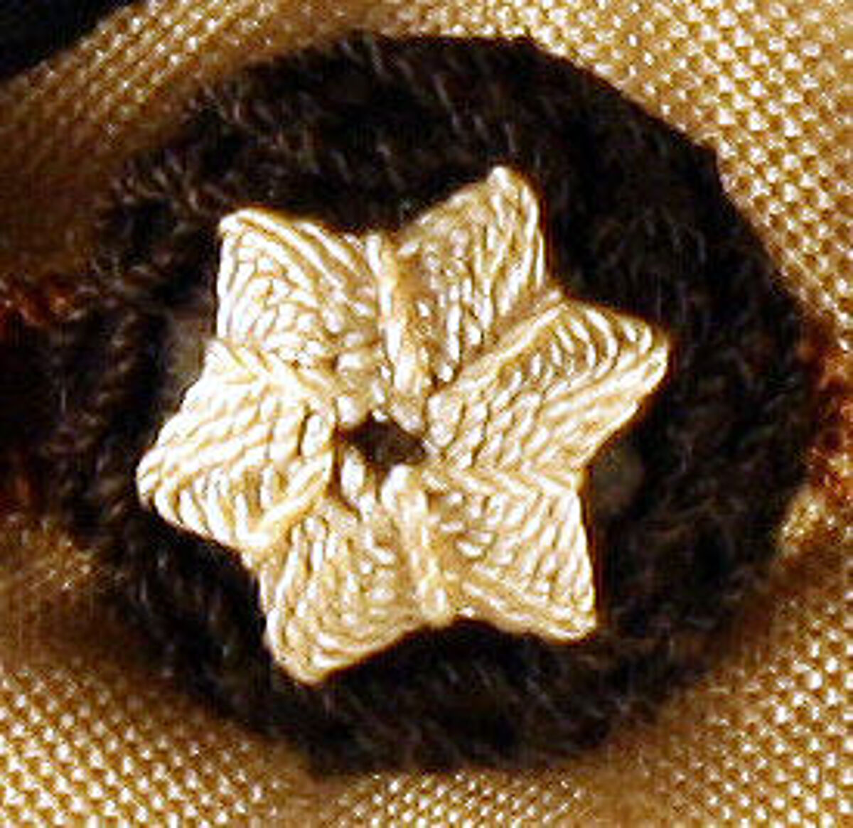 Dress, silk, mother-of-pearl, American