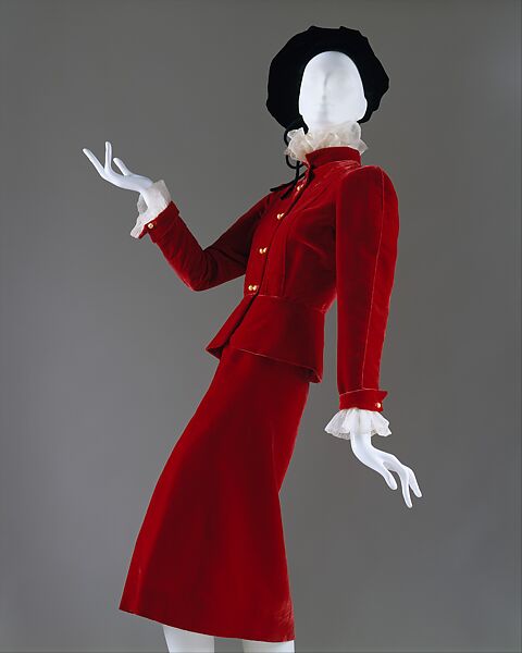 Suit, House of Chanel (French, founded 1910), silk, French 
