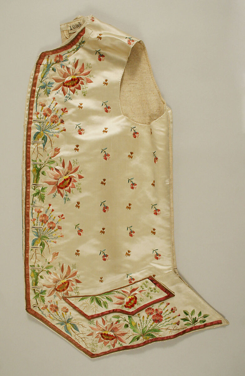 Court suit, silk, French