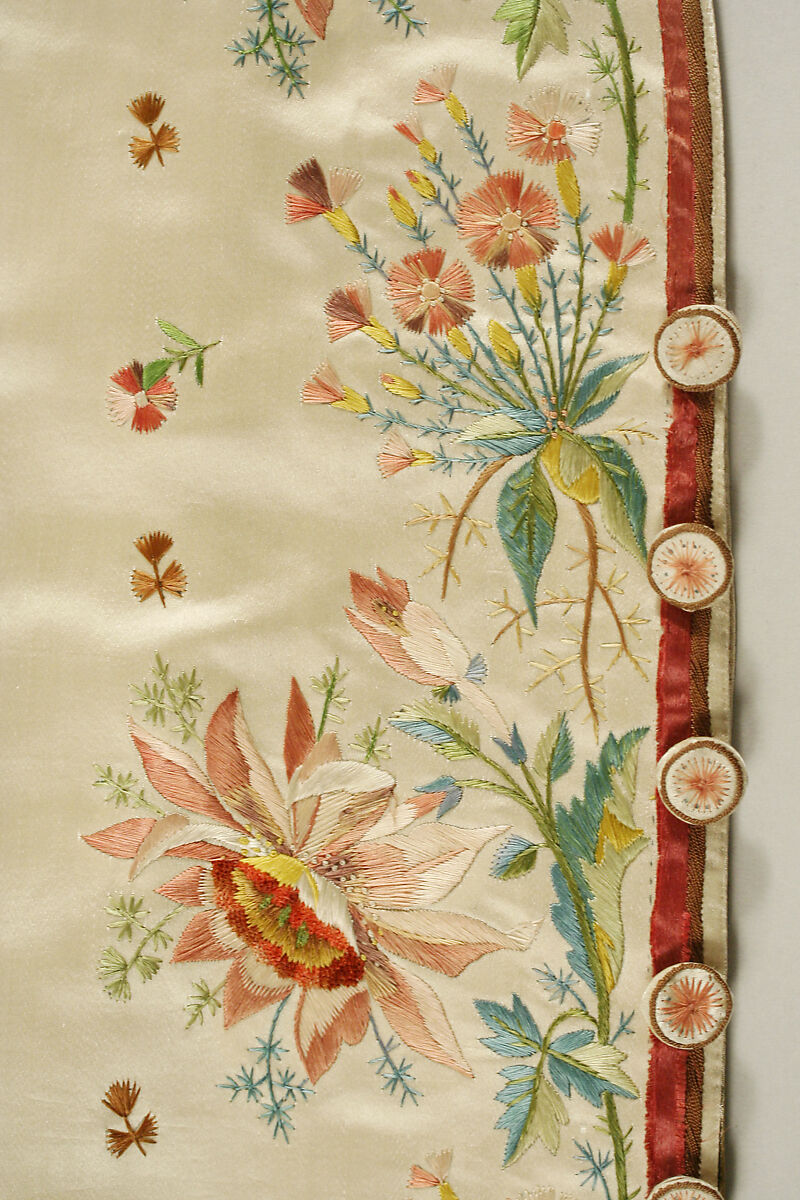 Court suit, silk, French