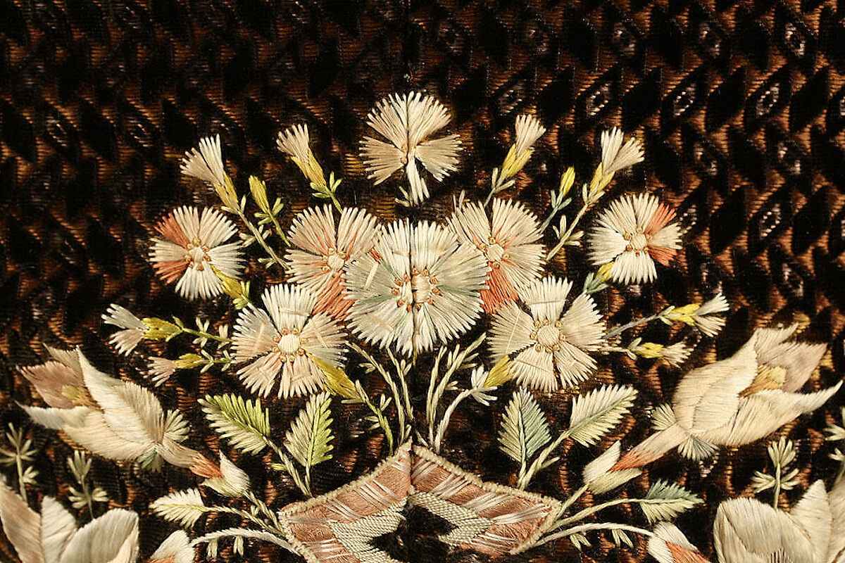 Court suit, silk, French