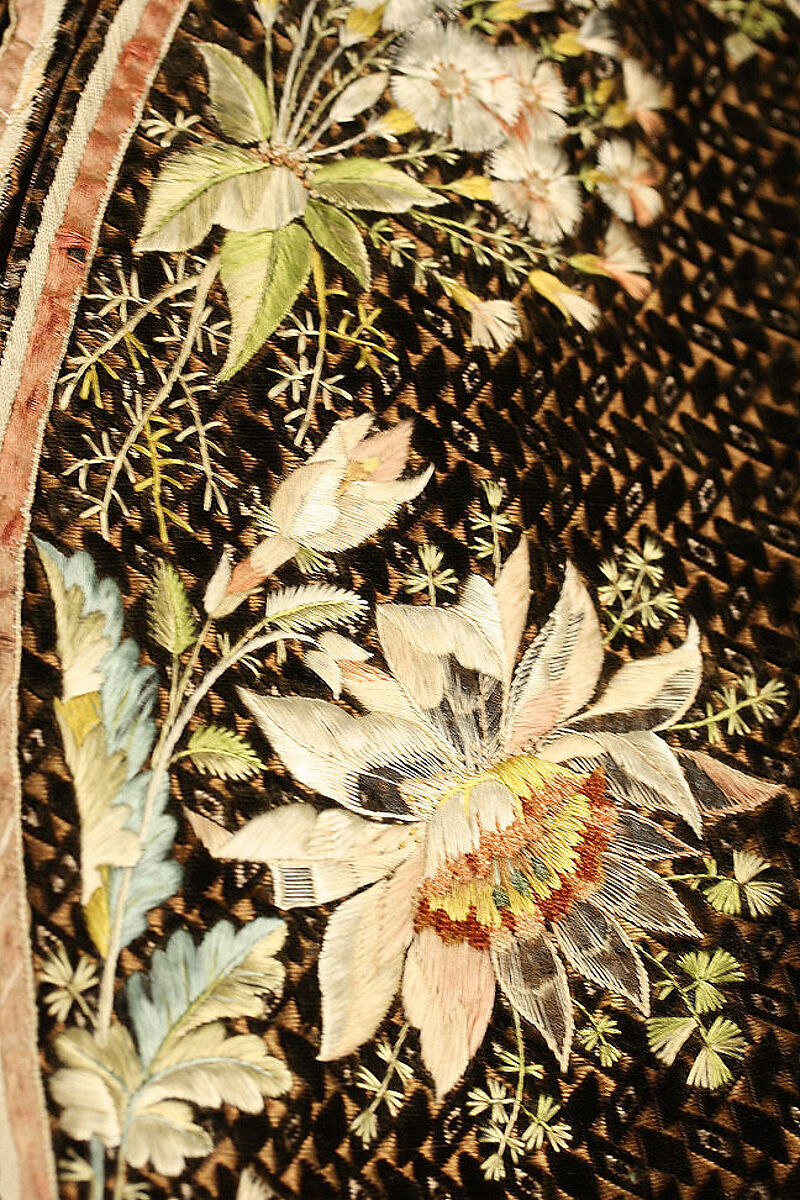 Court suit, silk, French