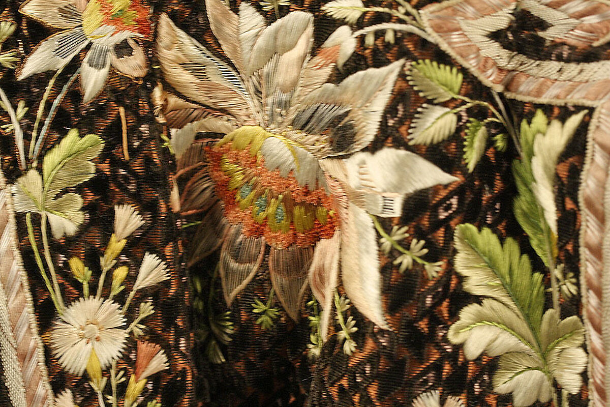 Court suit, silk, French